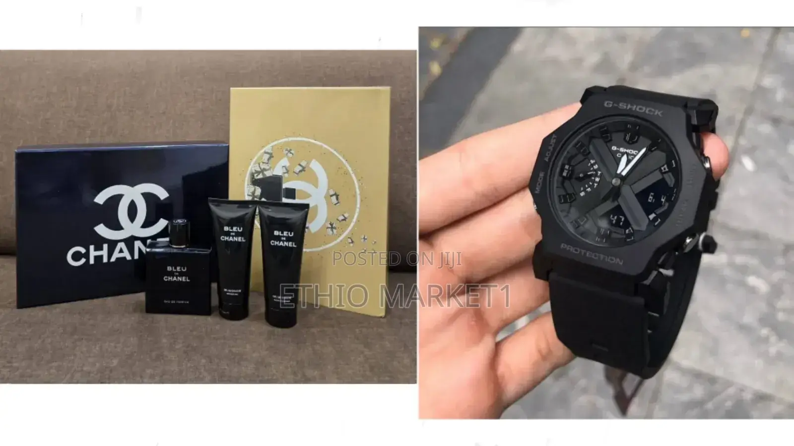 Men’S Gift Combo Perfume + Lotion + Shower Jel + Watch