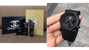Photo - Men’S Gift Combo Perfume + Lotion + Shower Jel + Watch