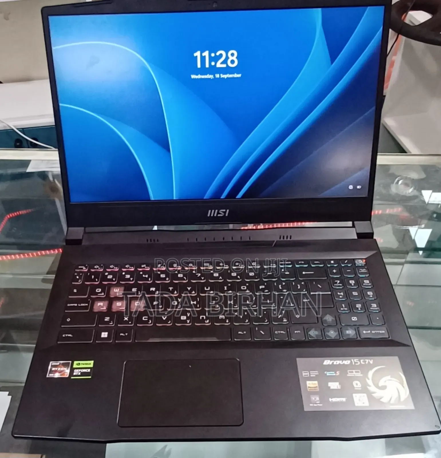 New Laptop MSI GF63 16GB AMD Ryzen 7 SSD 1T