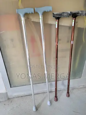 Photo - Walking Stick Single Leg/Material-Aluminium Condition-New