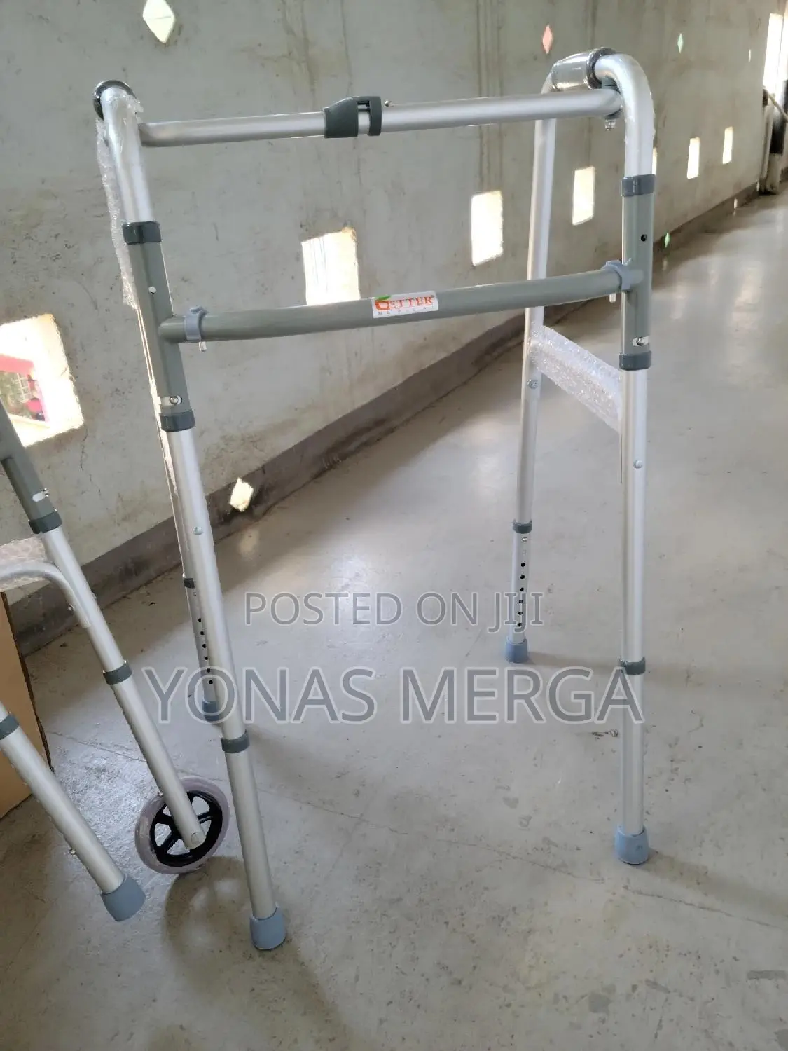 Button Walker - Height Adjustable/Safe AND SECURE WALKERS