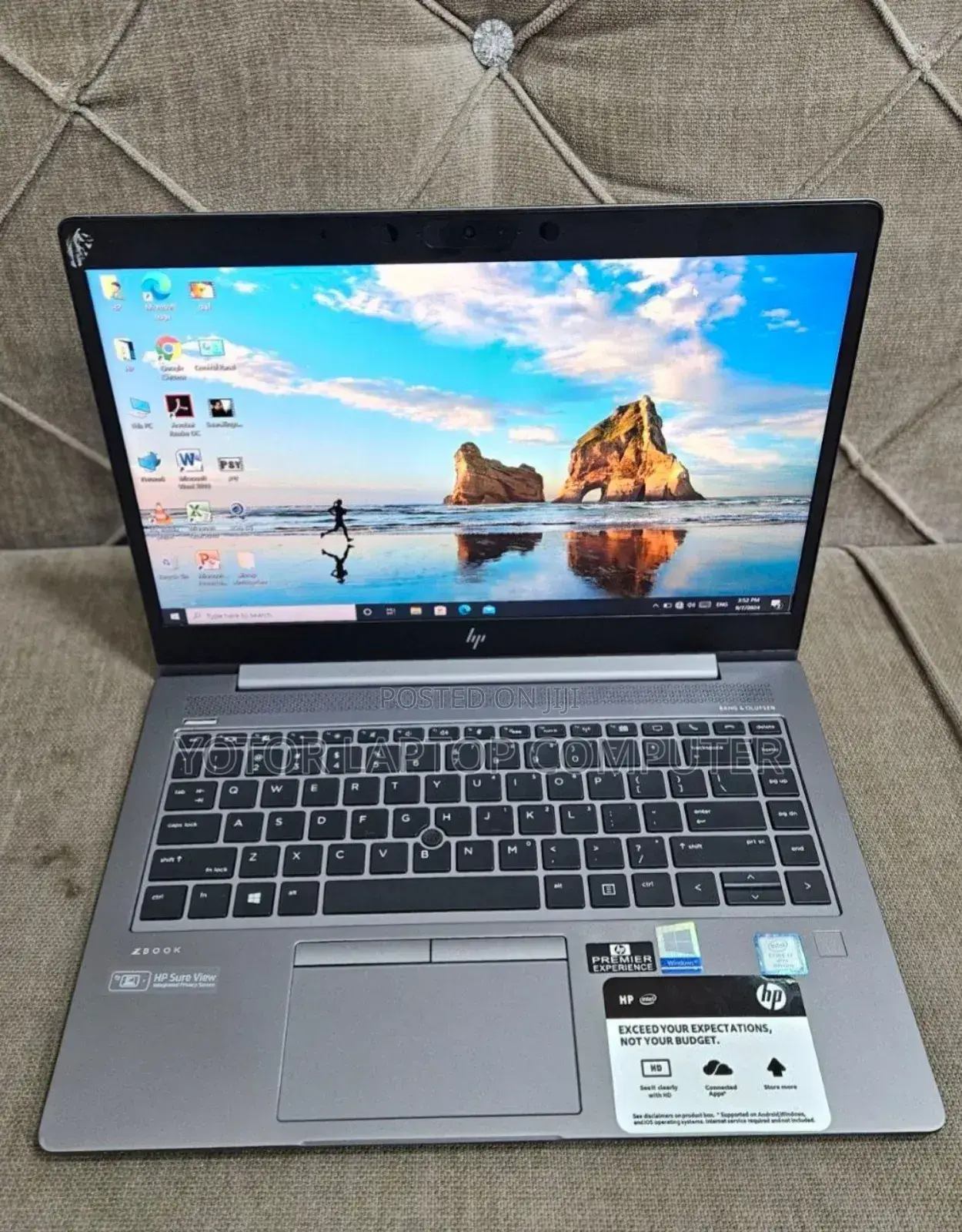 New Laptop HP ZBook Studio G5 16GB Intel Core I7 SSD 512GB