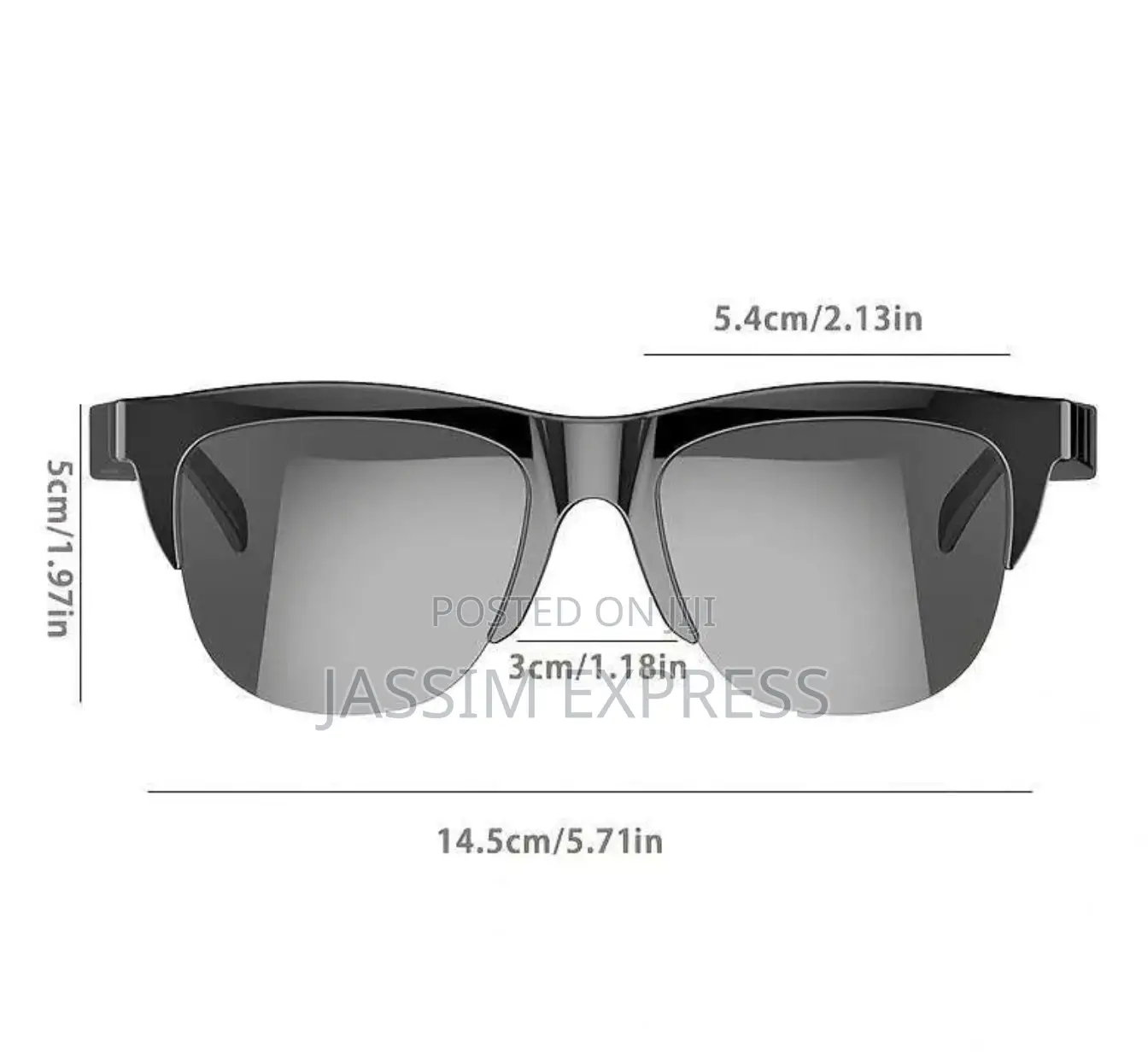 Original Bluetooth Sunglass With Both Glare Uv Protection