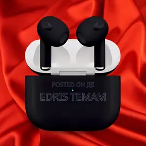 Air Pod Pro 3rd Generation Black Wireless Headphones