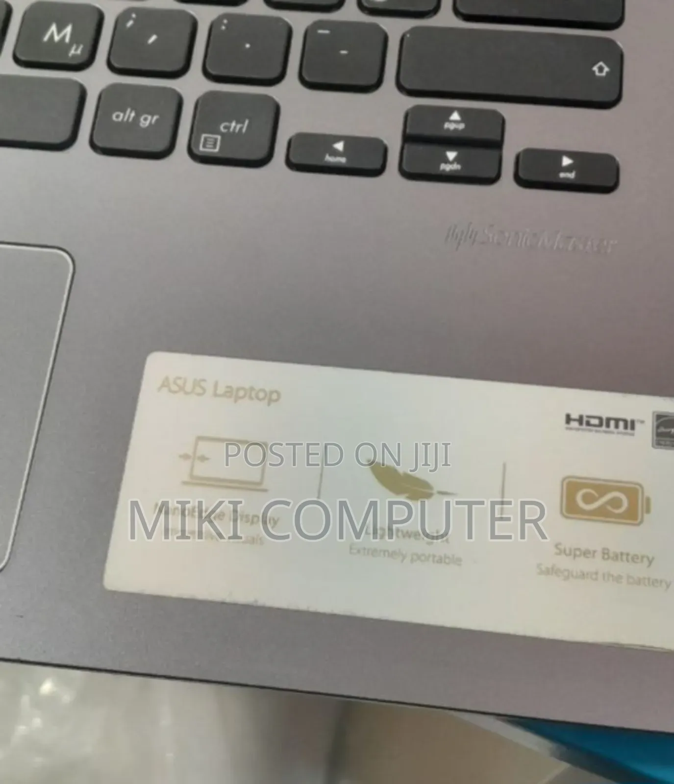 New Laptop Asus VivoBook 15 X505BA 8GB AMD Ryzen 5 SSD 512GB