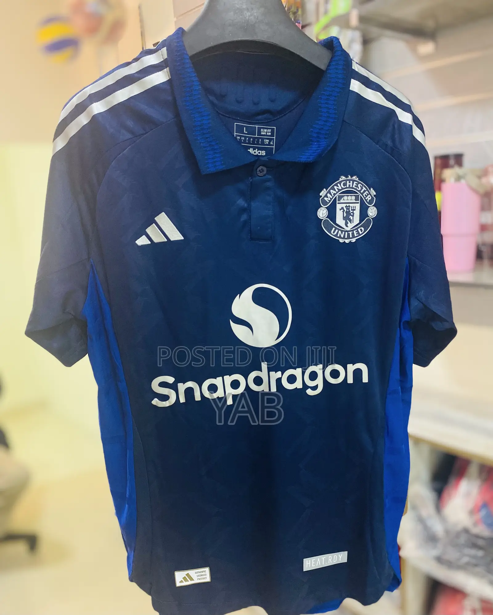 Manchester United FC Away Blue Kit 24/25 Season