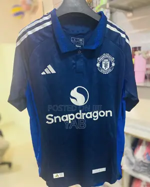 Photo - Manchester United FC Away Blue Kit 24/25 Season