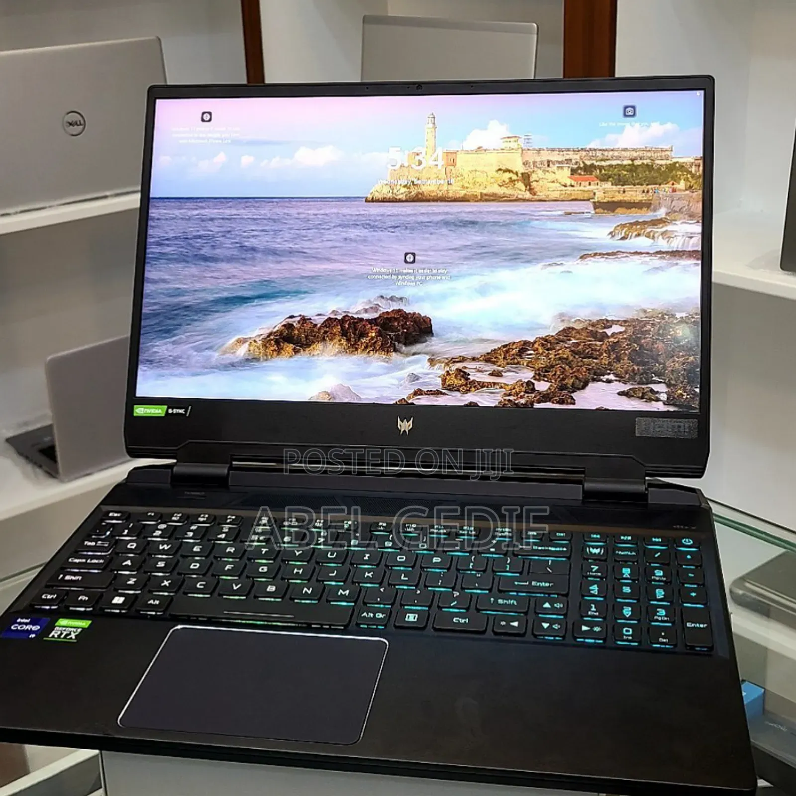 New Laptop Acer Predator 15 16GB Intel Core I9 SSD 512GB