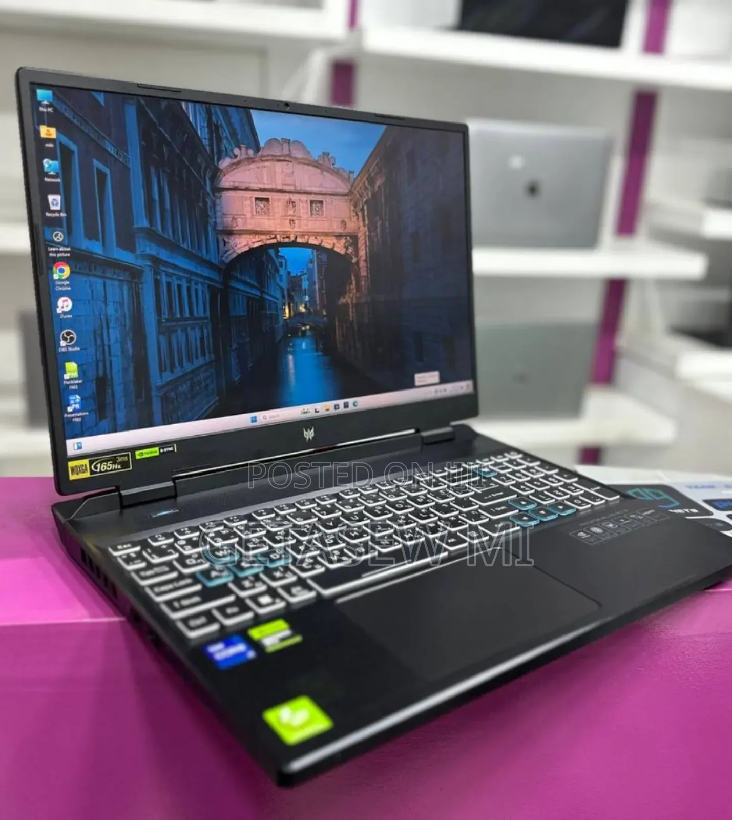 New Laptop Acer Predator Helios 300 16GB Intel Core I7 SSD 1T