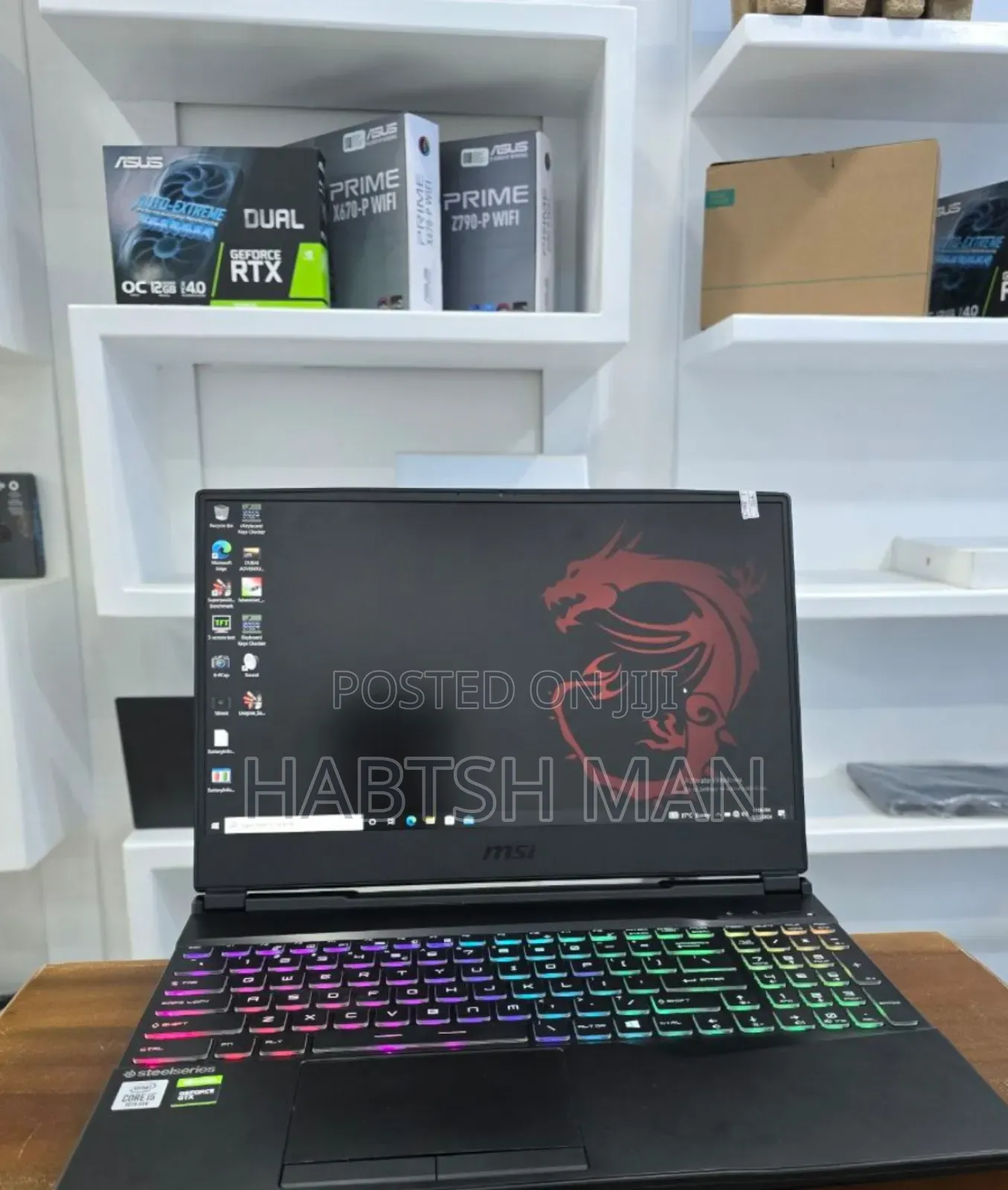 New Laptop MSI GF63 16GB Intel Core I5 SSD 512GB