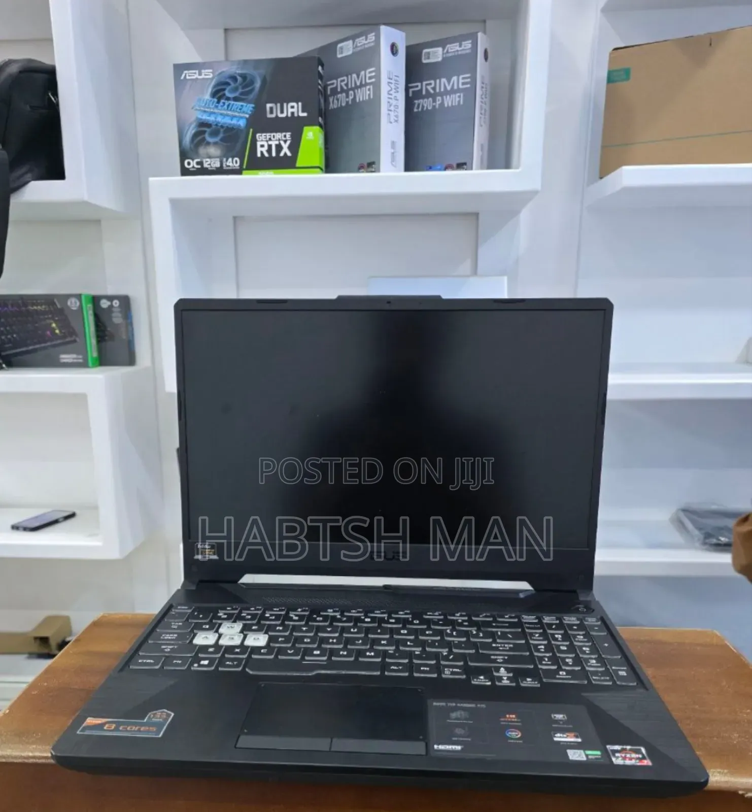 New Laptop Asus TUF Gaming A15 16GB AMD Ryzen 7 SSD 512GB
