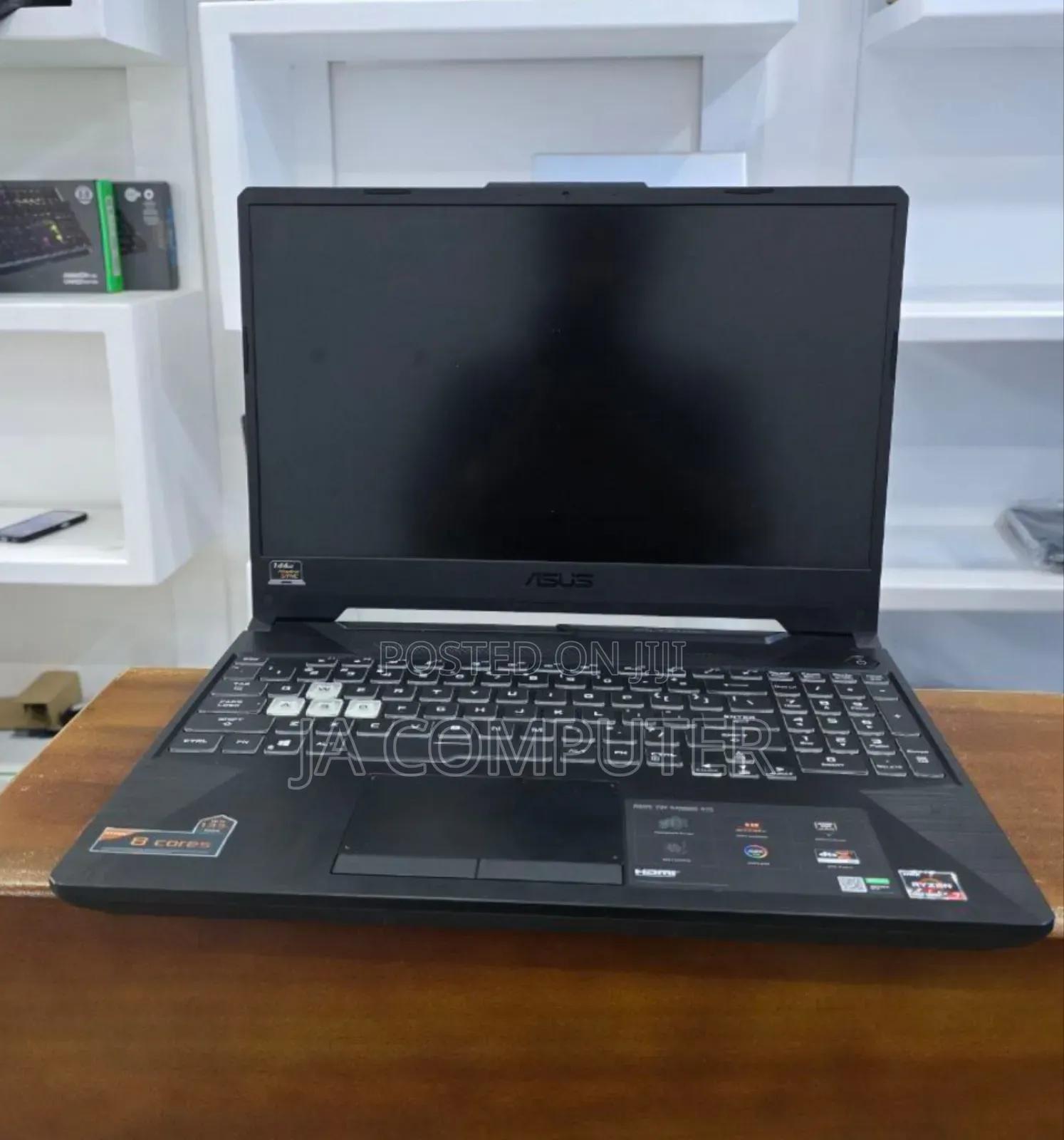 New Laptop Asus TUF Gaming A15 16GB AMD Ryzen 7 SSD 512GB