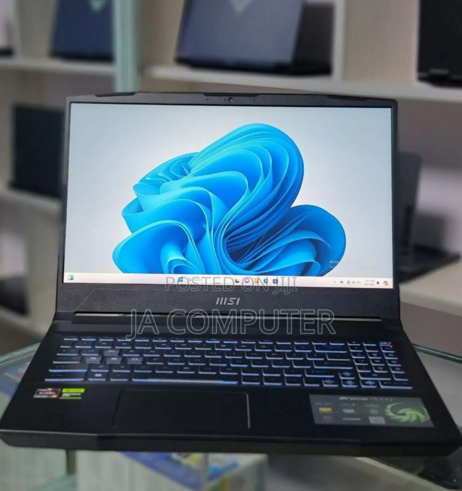 New Laptop MSI MSI Sword 15 16GB AMD Ryzen 5 SSD 512GB
