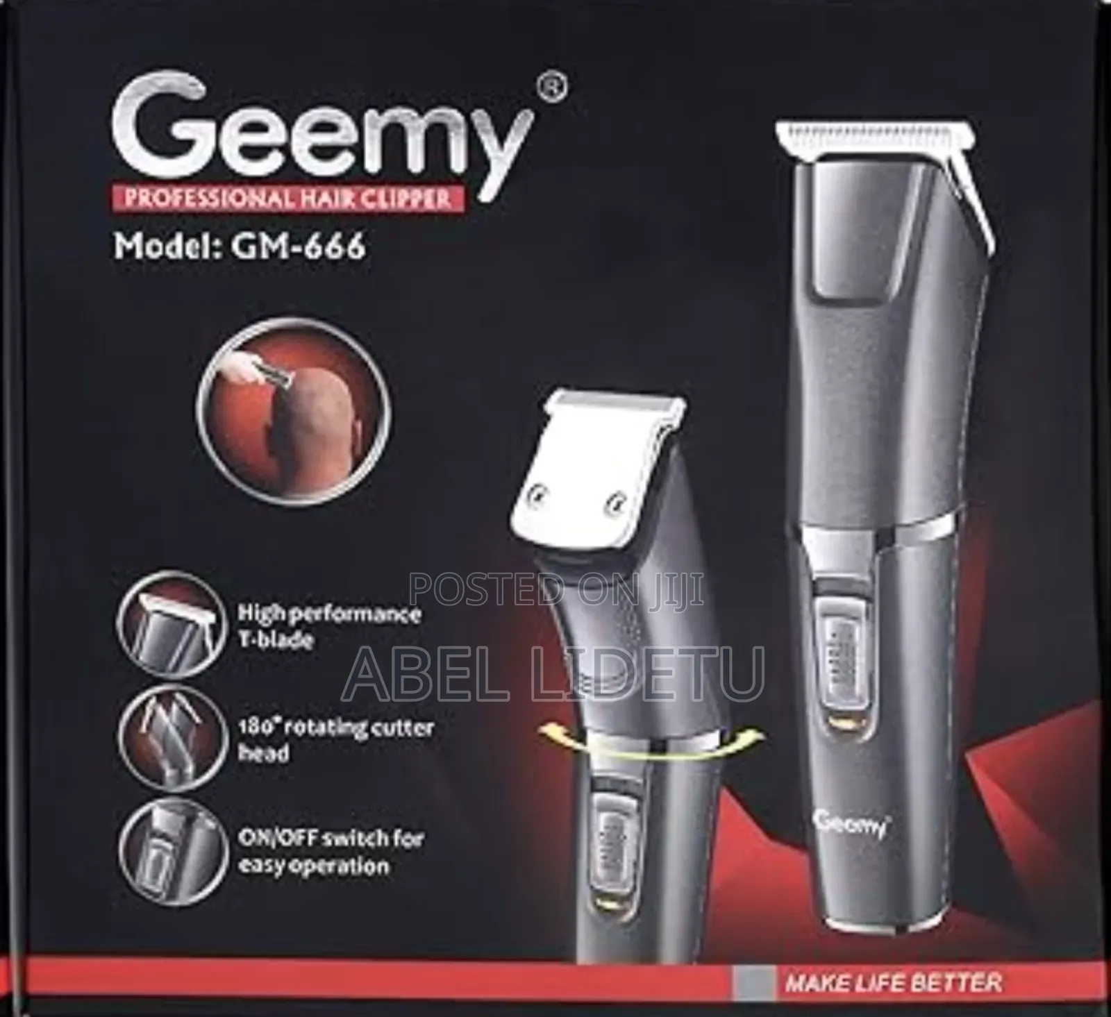 Geemy GM-666 Professional Hair Clipper