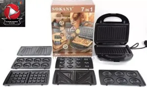 Photo - Sokany 7-in-1 Multi Snack Maker 7 በ 1 የቁርስና መክሰስ መስሪያ