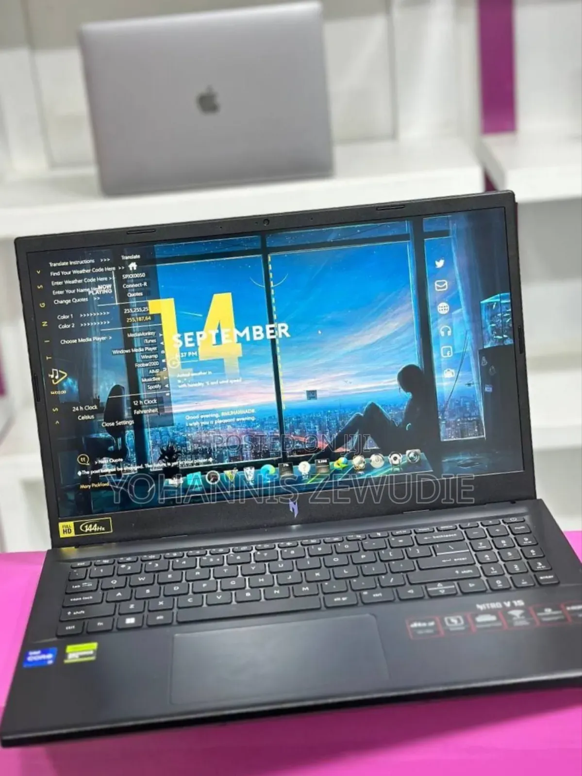 New Laptop Acer Nitro 5 16GB Intel Core I7 SSD 512GB