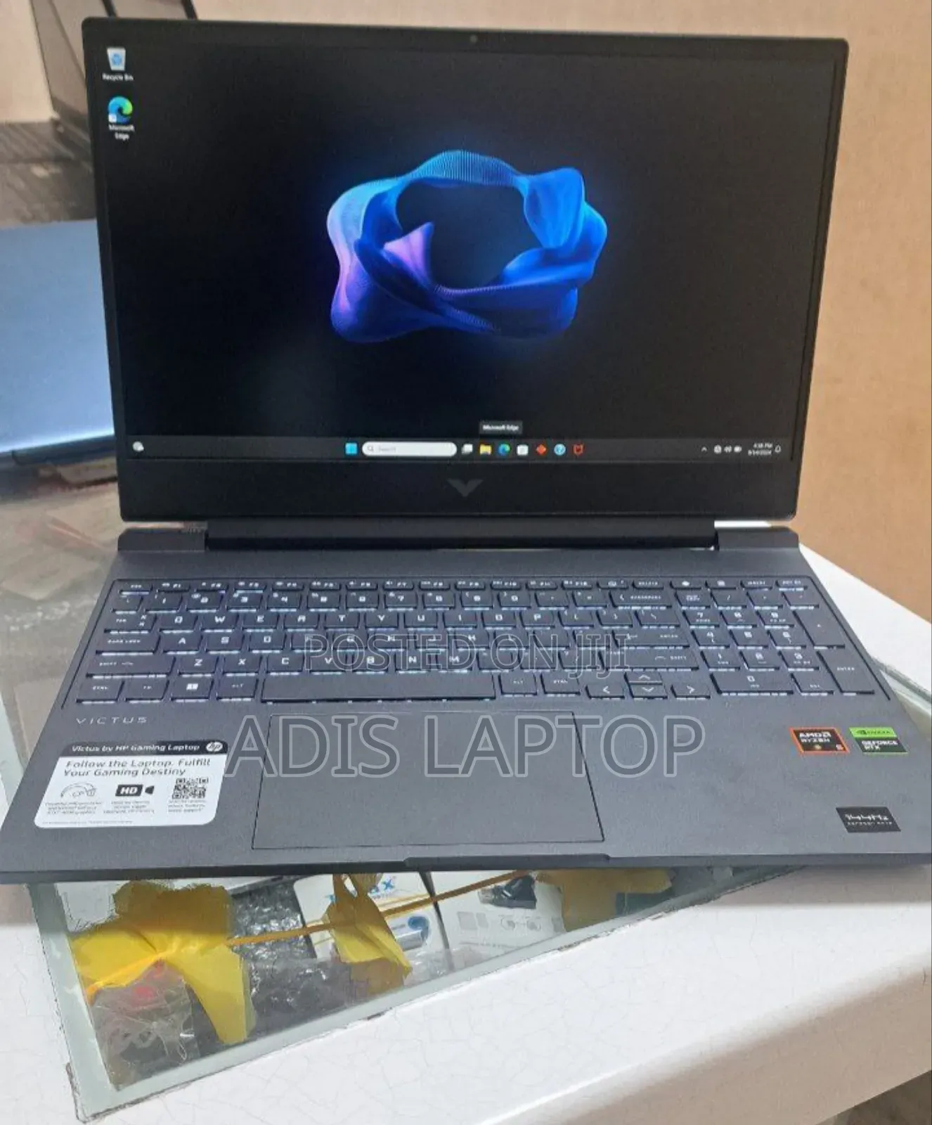 New Laptop HP Victus 15 8GB AMD Ryzen 5 SSD 512GB
