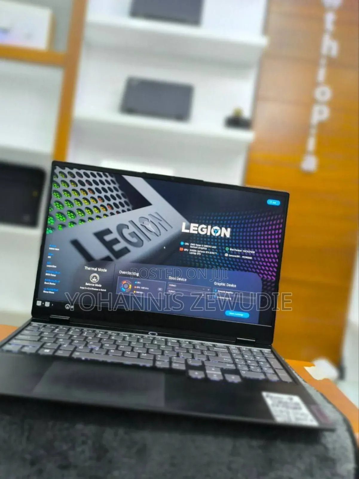 New Laptop Lenovo Legion 5 16GB AMD Ryzen 9 SSD 512GB