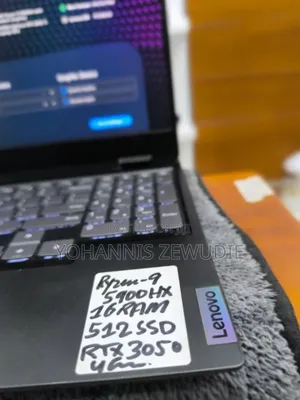 New Laptop Lenovo Legion 5 16GB AMD Ryzen 9 SSD 512GB