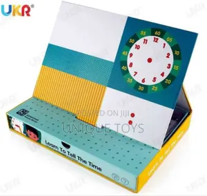 Magnetic Collage With Board: Learn to Tell Time 