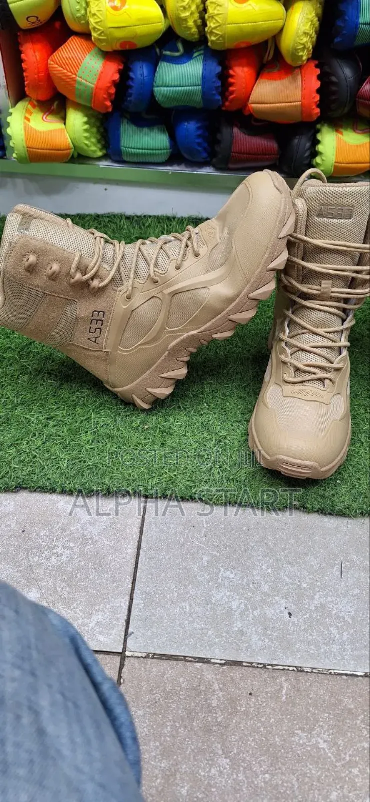 Tactical Military A533 High Boots