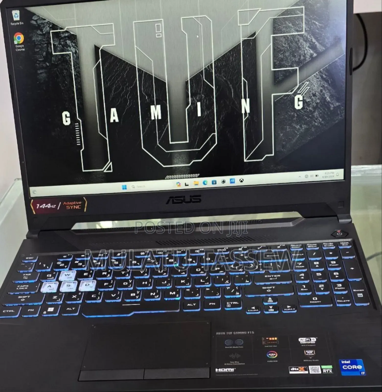 New Laptop Asus TUF Gaming FX504 16GB Intel Core i7 SSD 512GB