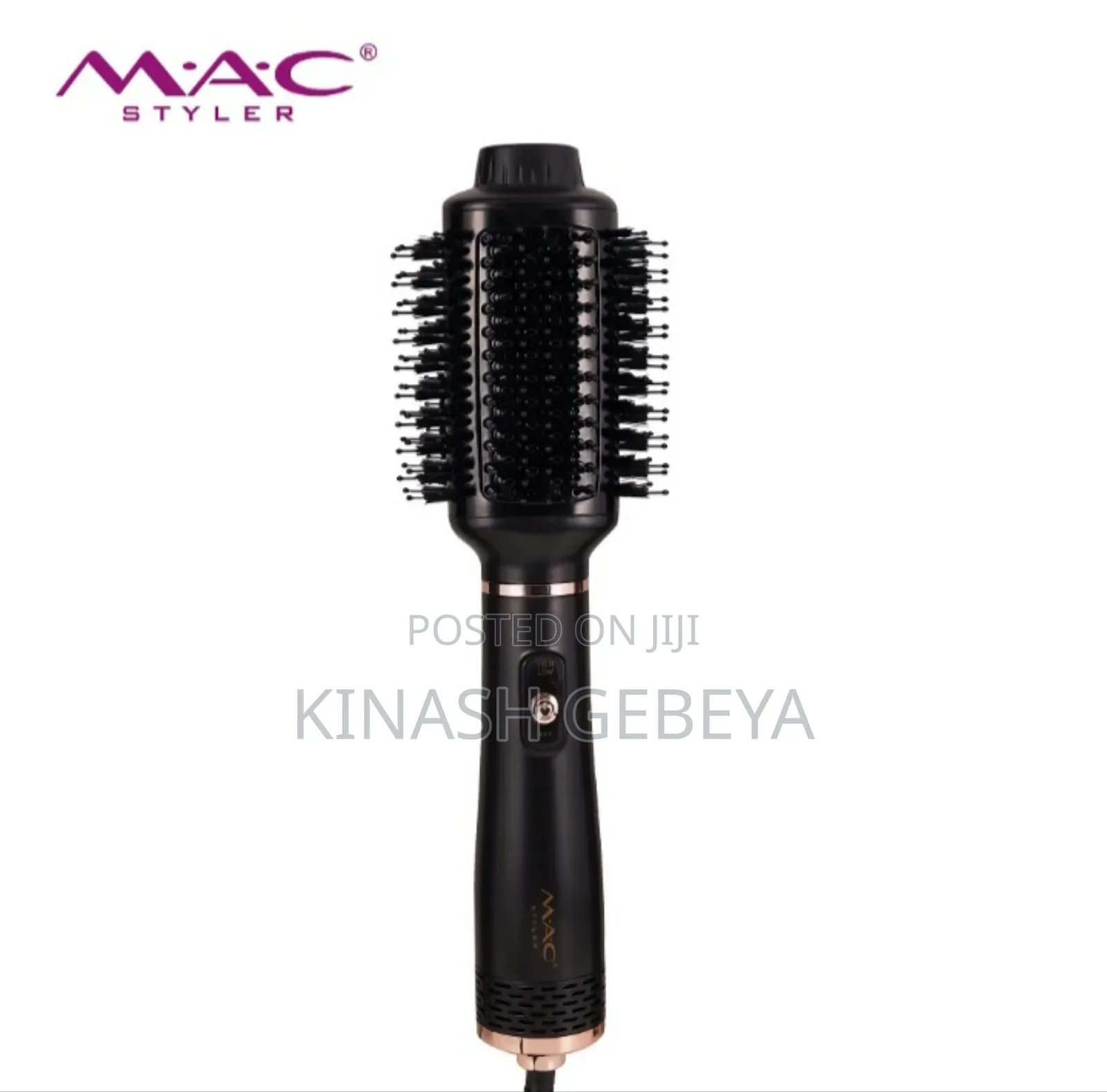 Mac One Step Hair Styler(3 ጥቅም የያዘ)