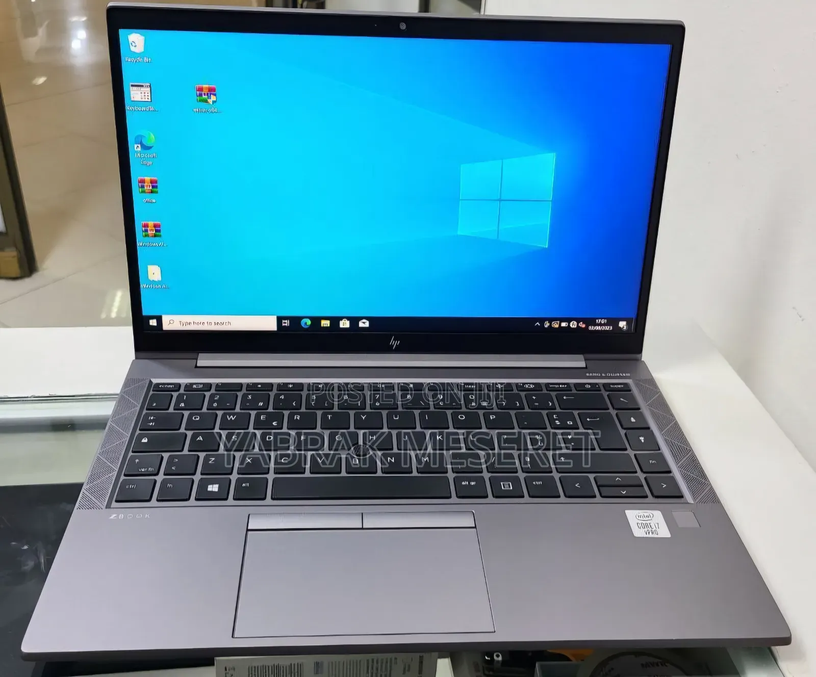 New Laptop HP Zbook Fury 15 G7 16GB Intel Core I7 SSD 512GB