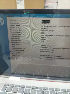 New Laptop HP Envy X360 16GB Intel Core I7 SSD 1T