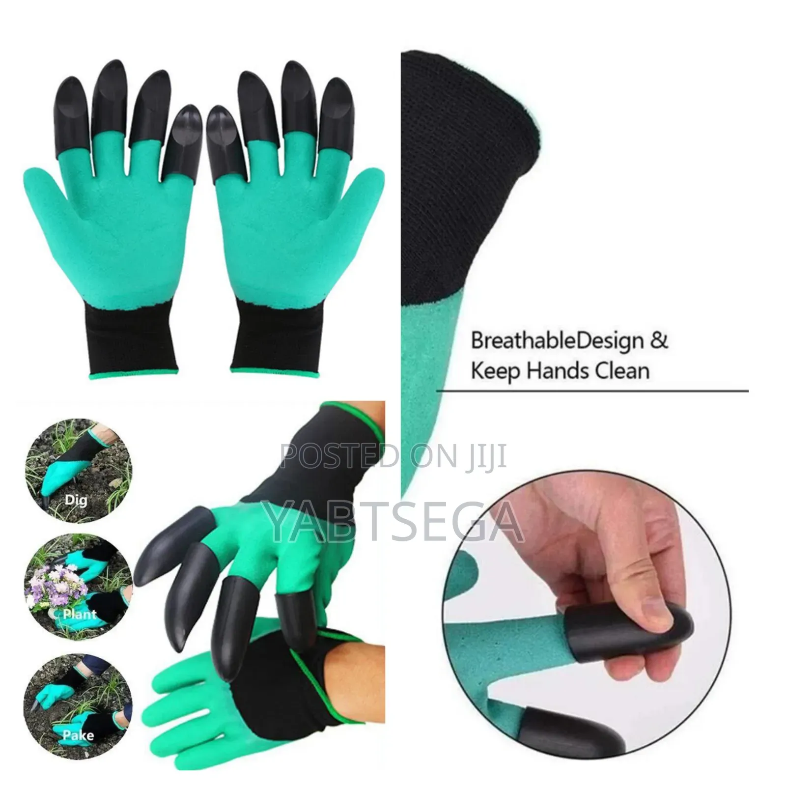 Gardening Gloves With Claws