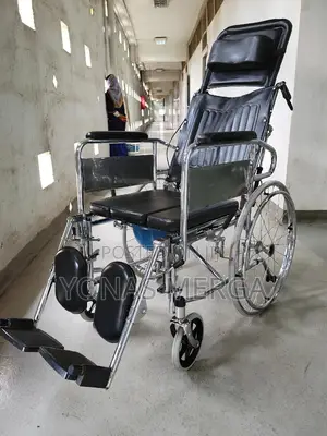 Photo - የጤና እክል ለገጠመዉ Wheelchair/Used Wheelchair=ኋላዉ ድጋፋ ሚተኛ ዊልቼር