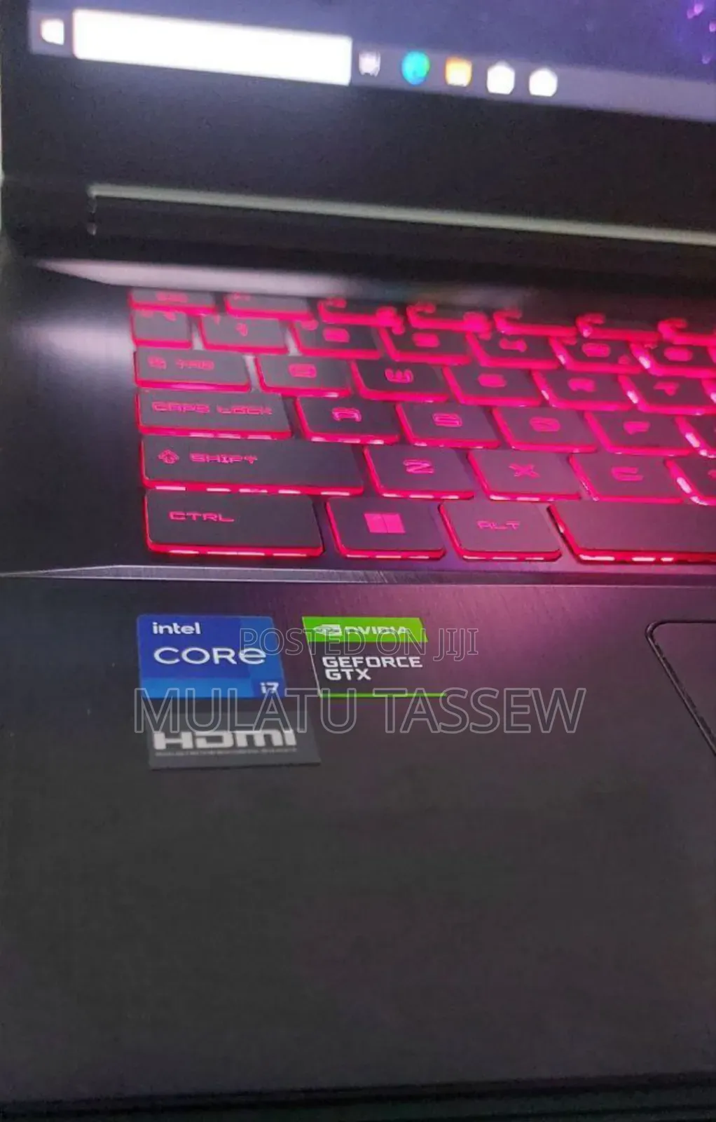 New Laptop MSI GF63 16GB Intel Core I7 SSD 512GB