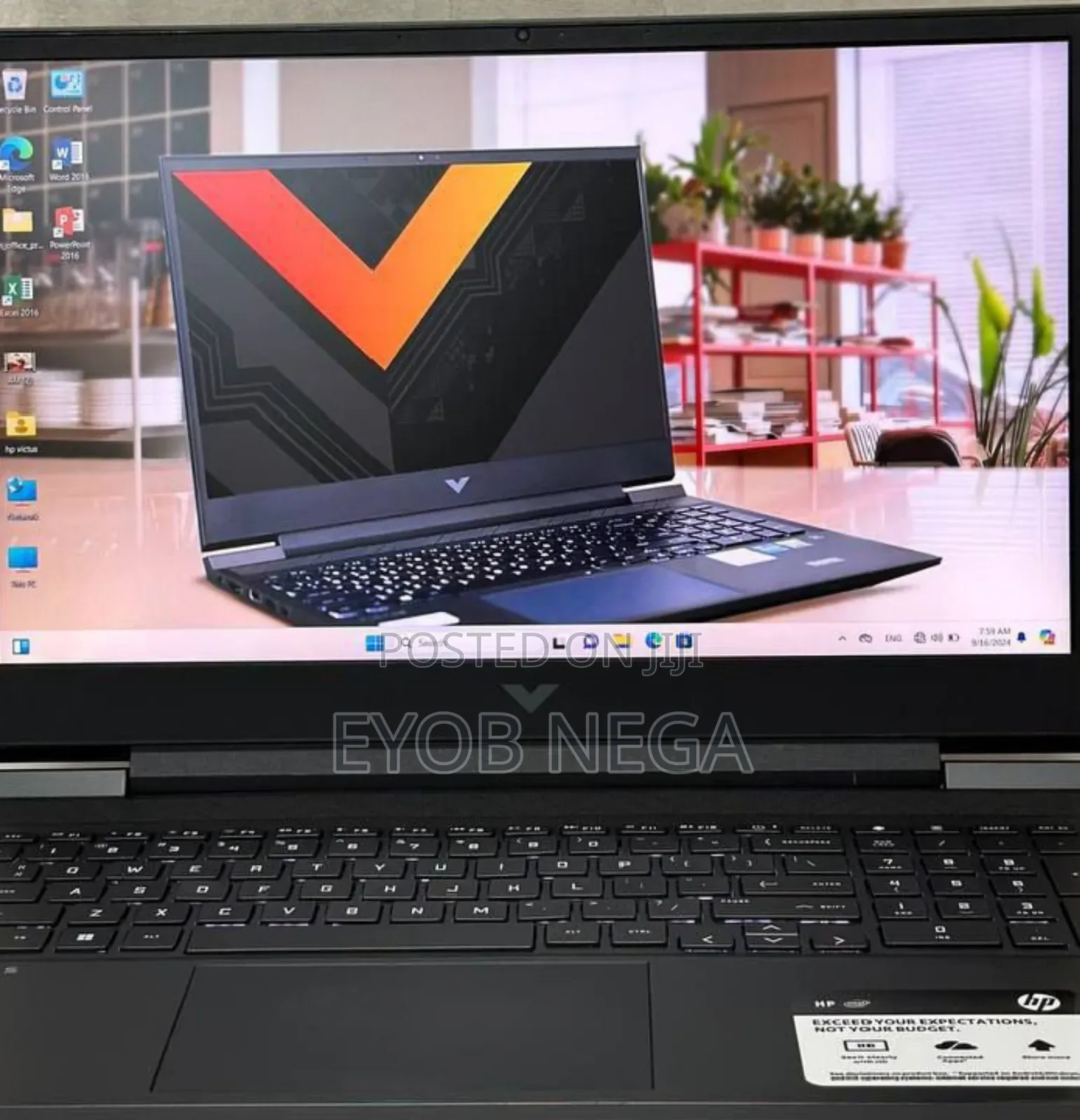 New Laptop HP Victus 16 16GB Intel Core I7 SSD 512GB