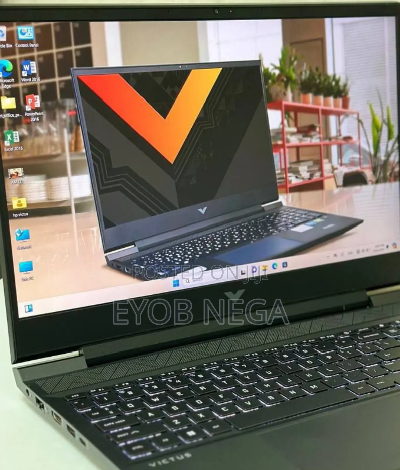 New Laptop HP Victus 16 16GB Intel Core I7 SSD 512GB