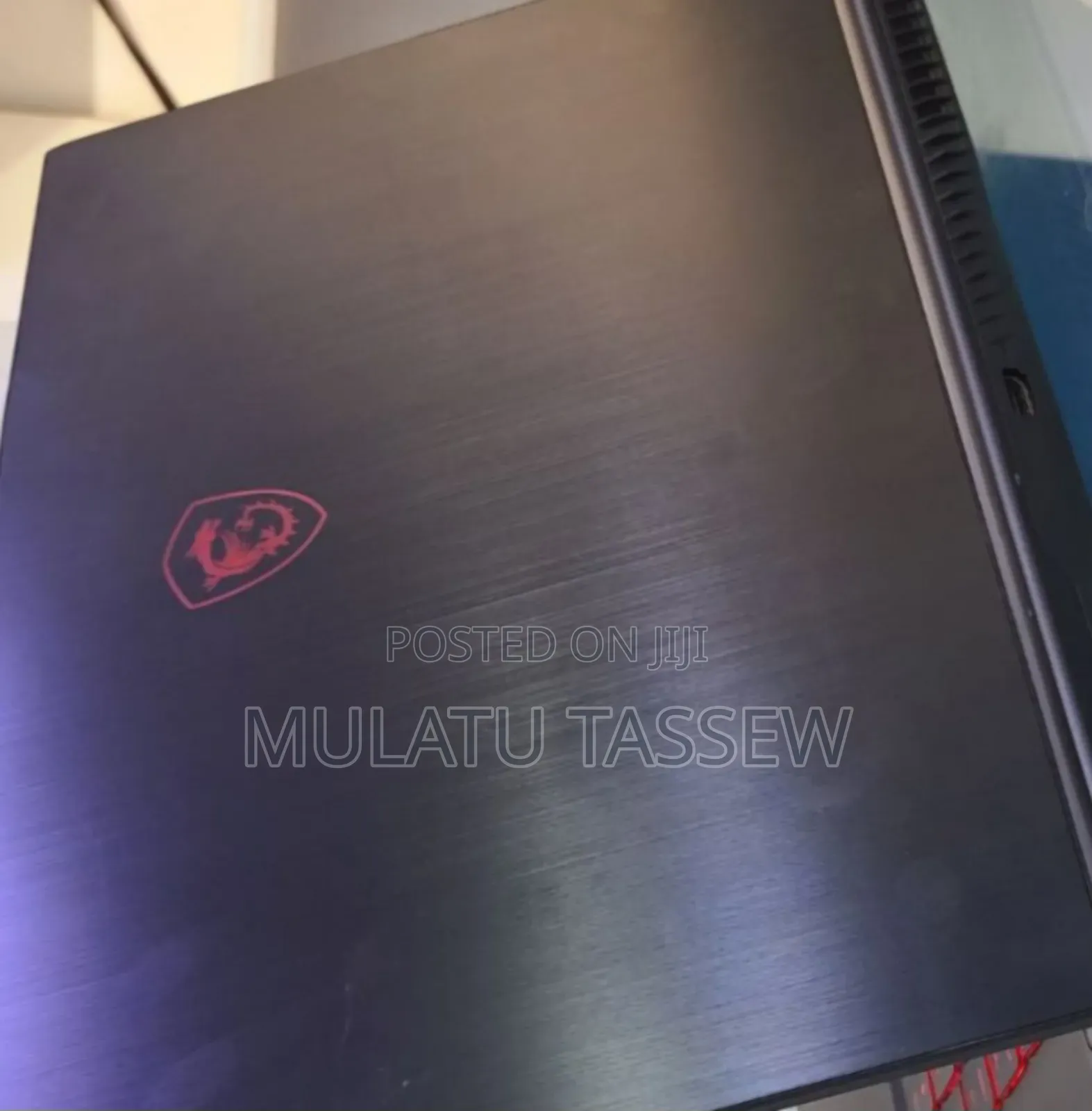 New Laptop MSI GF63 16GB Intel Core I7 SSD 512GB