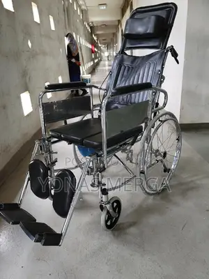 Reclining Wheelchair With Commode/Used/እርዝሙት-እጥር+እረዘም+በራሶምርጫ