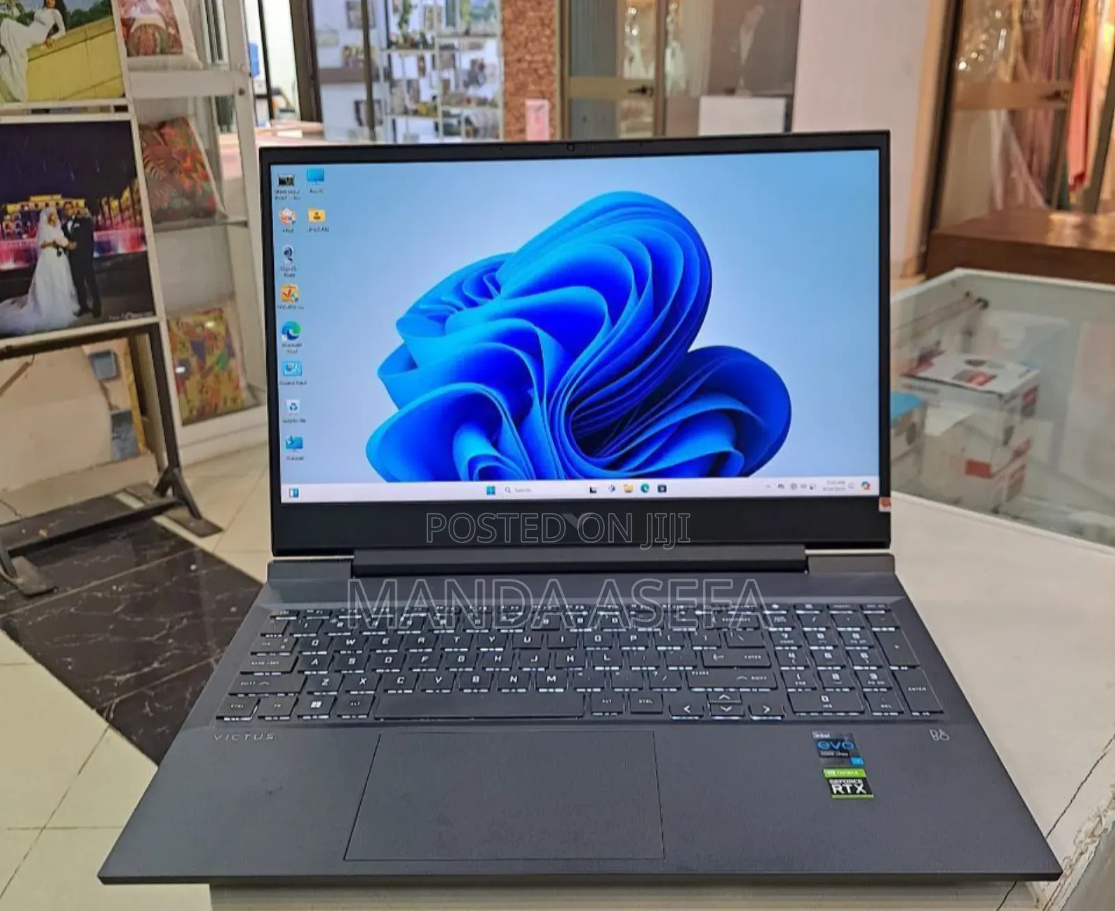 New Laptop HP Victus 16 16GB Intel Core I7 SSD 1T