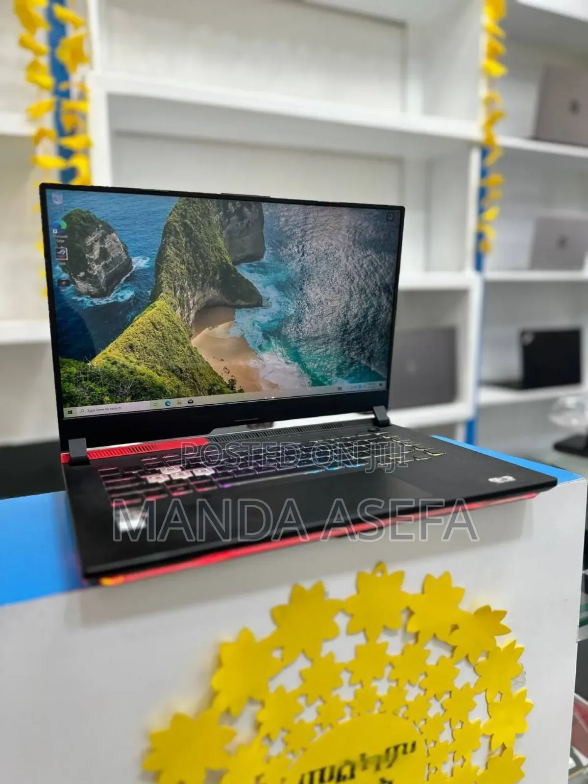 New Laptop Asus ROG Strix G15 16GB AMD Ryzen 9 SSD 512GB