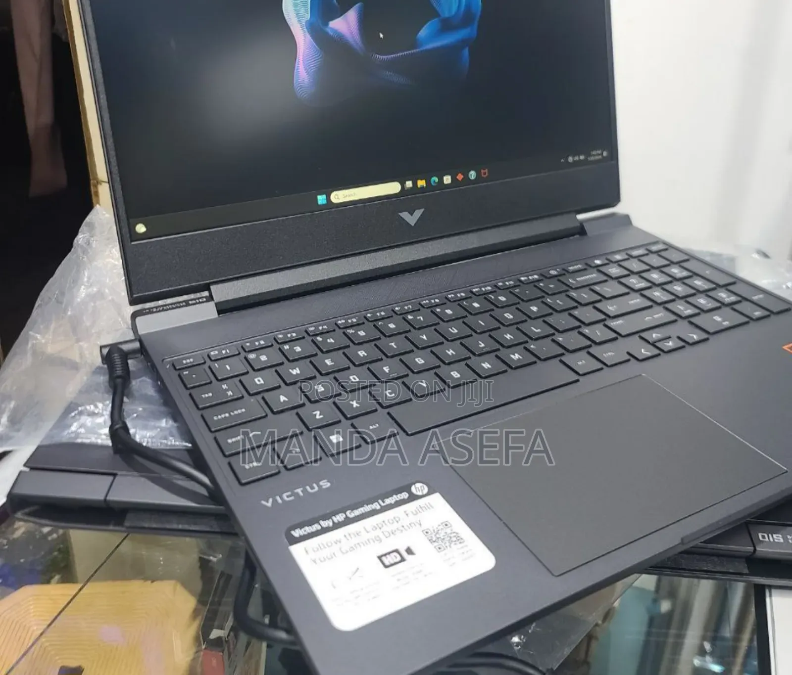 New Laptop HP Victus 15 8GB AMD Ryzen 5 SSD 512GB
