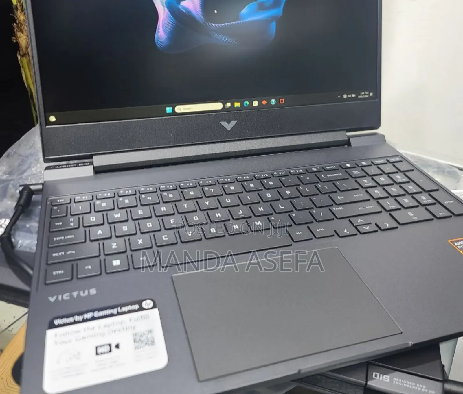 New Laptop HP Victus 15 8GB AMD Ryzen 5 SSD 512GB