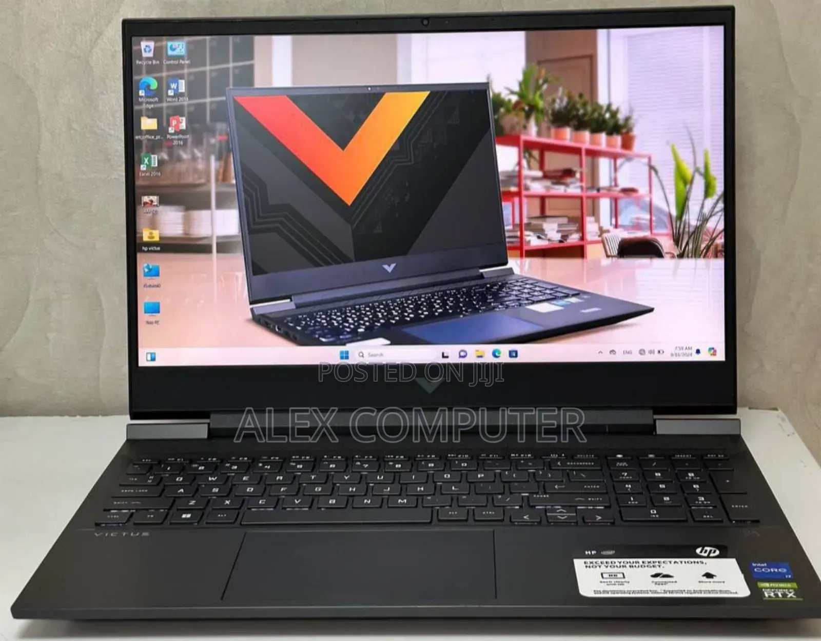 New Laptop HP Victus 16 16GB Intel Core I7 SSD 512GB