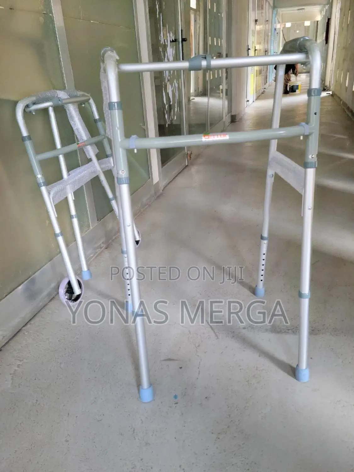 Aluminum Walker¿ባሁለቱም ጎንዘንዝ ሚደግፍ Walker|ለዘላቂነት ለማገገም