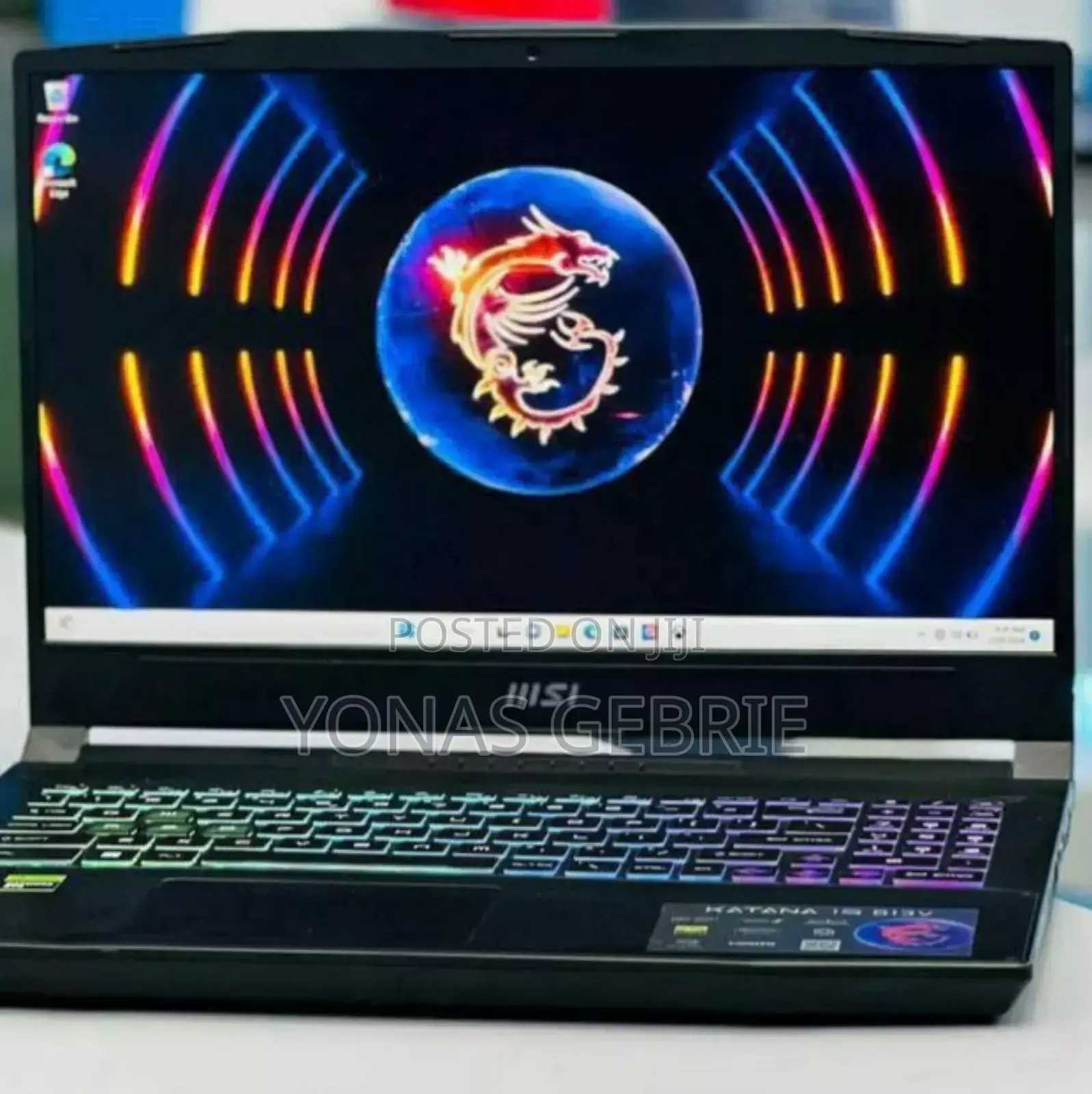 New Laptop MSI GE66 Raider 16GB Intel Core I7 SSD 1T