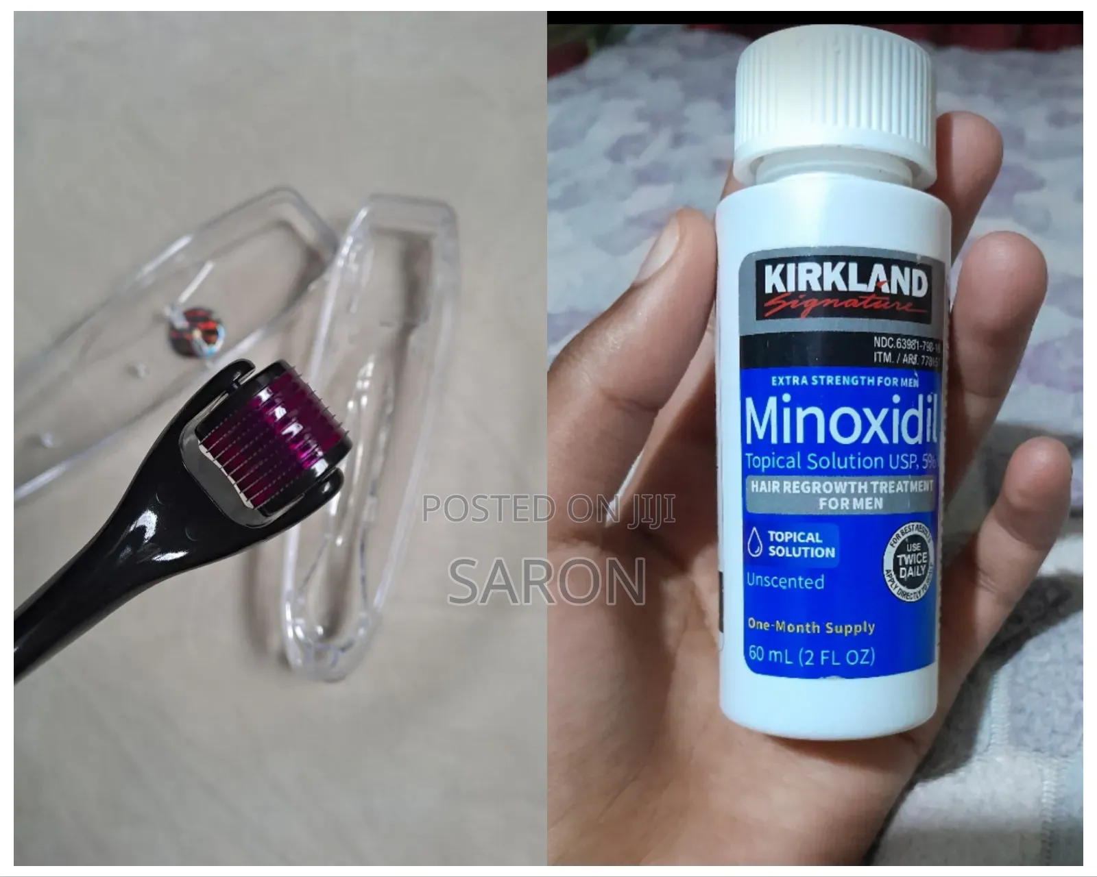 Original 5% Minoxidil With Derma Roller