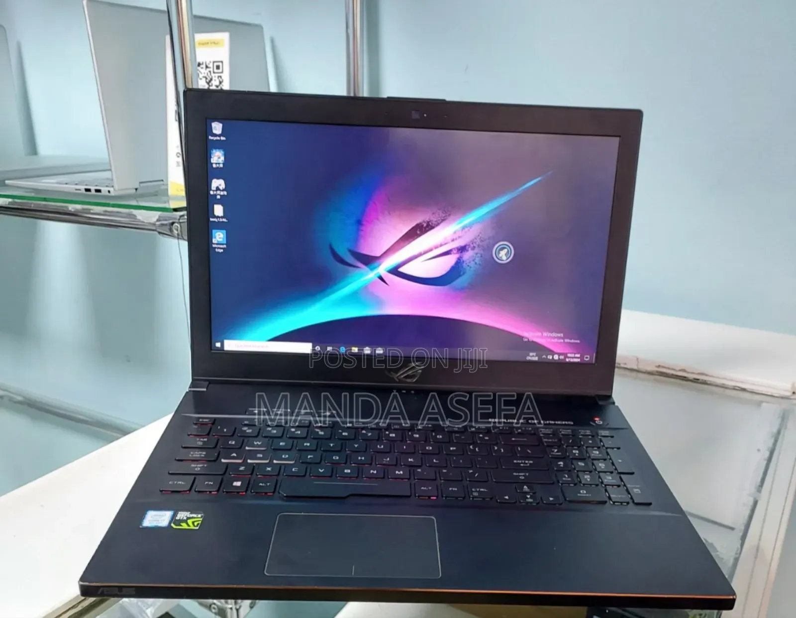 New Laptop Asus ROG Zephyrus G15 16GB Intel Core I7 SSD 512GB