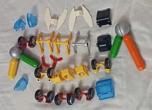 Magnetic Urban Car Assembly Toy Set: 3D Brain Training