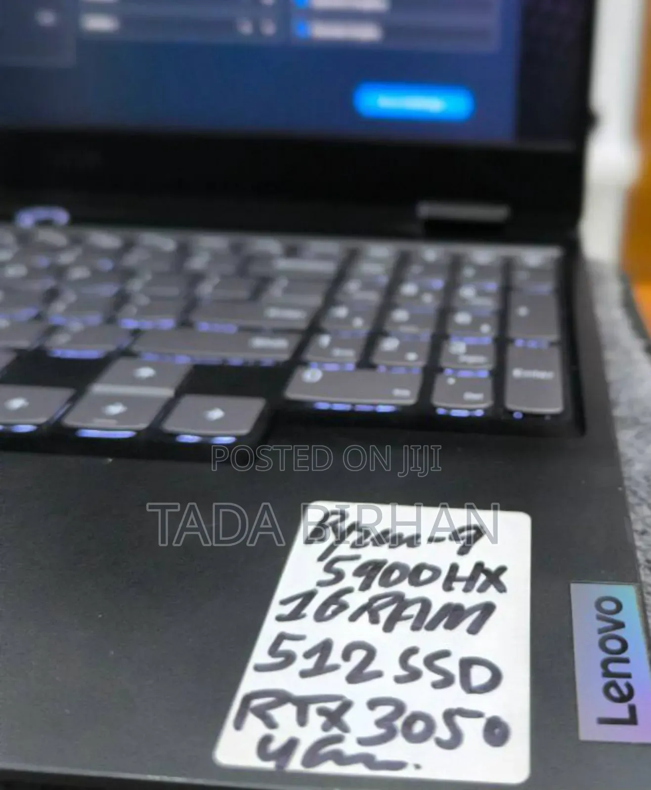 New Laptop Lenovo Legion 5 16GB Intel Core I9 SSD 512GB