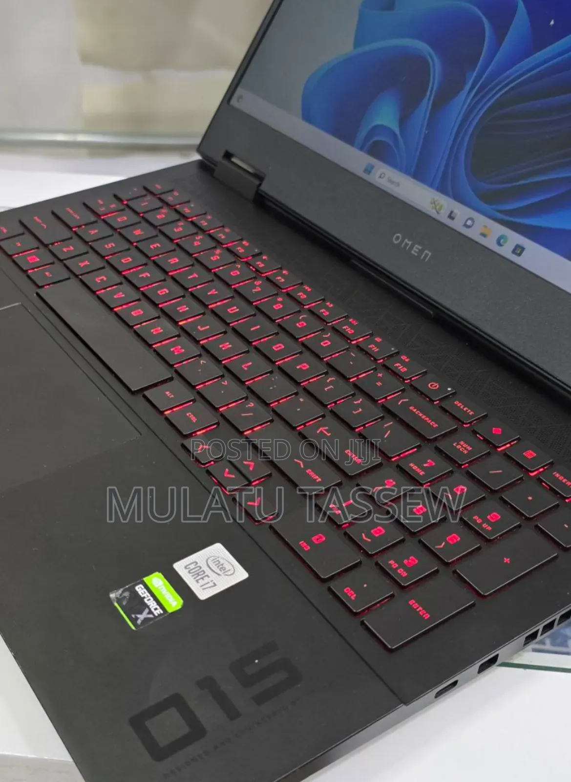 New Laptop HP Omen 15 16GB Intel Core I7 SSD 1T