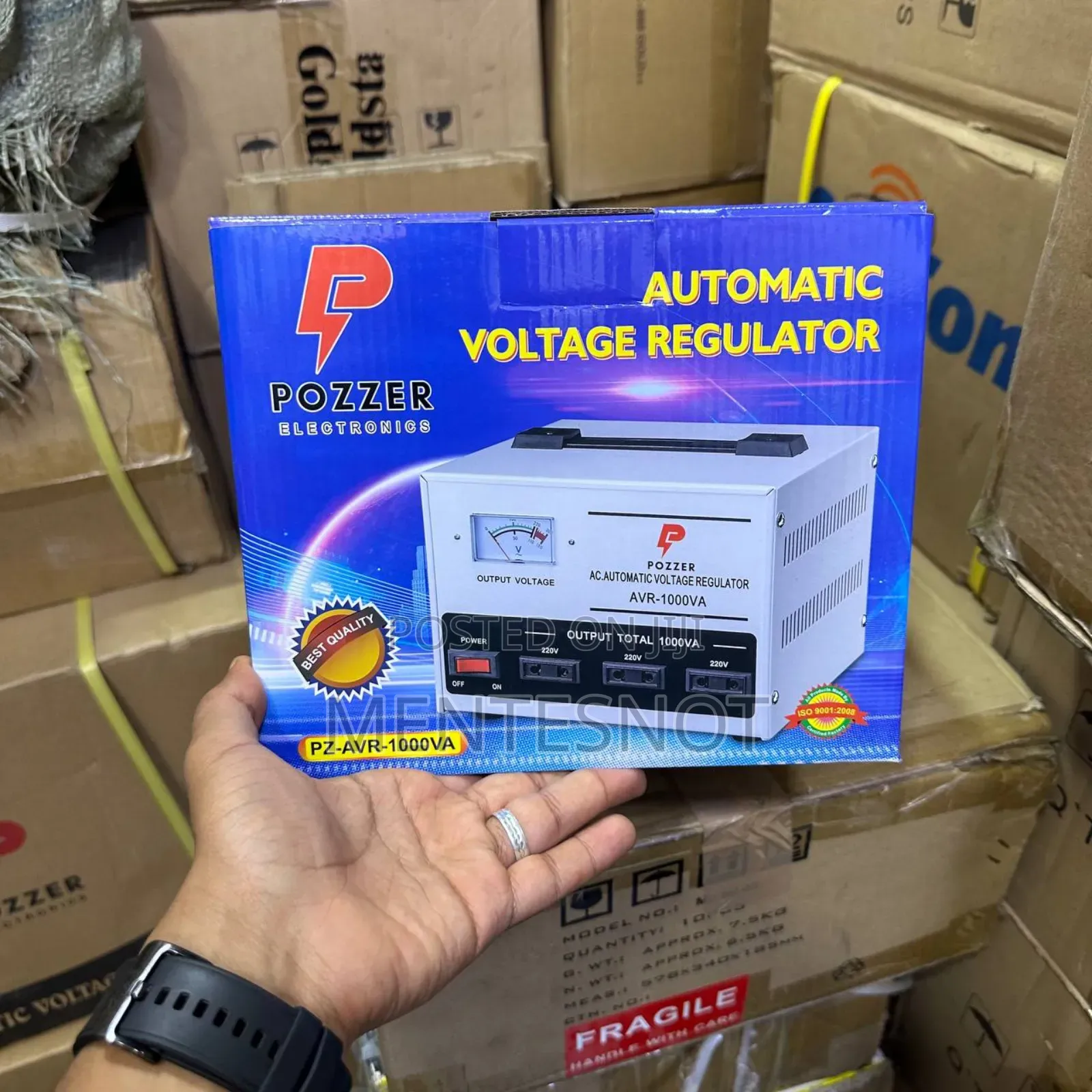 Pozzer Voltage Regulator (ስታቢላይዘሩ)