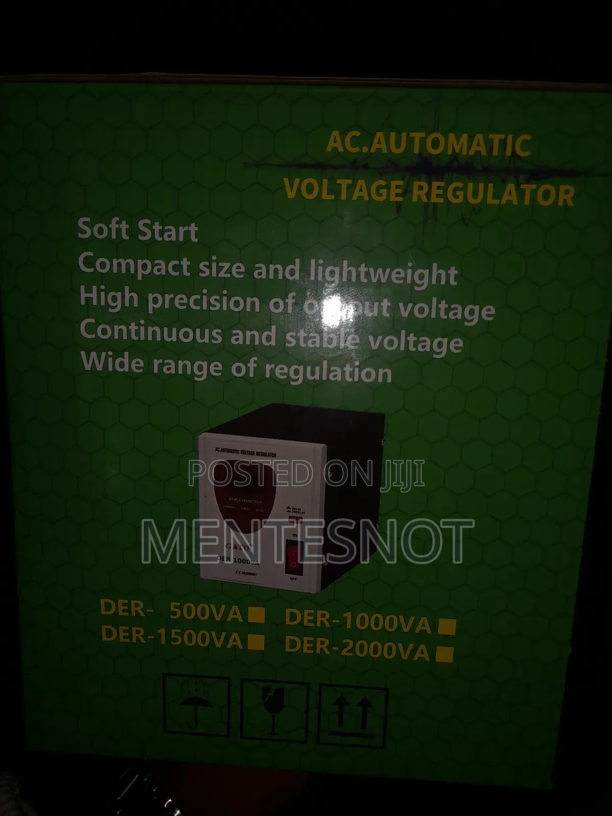 Ac Automatic Voltage Regulator Gato (ስታቢላይዘር)